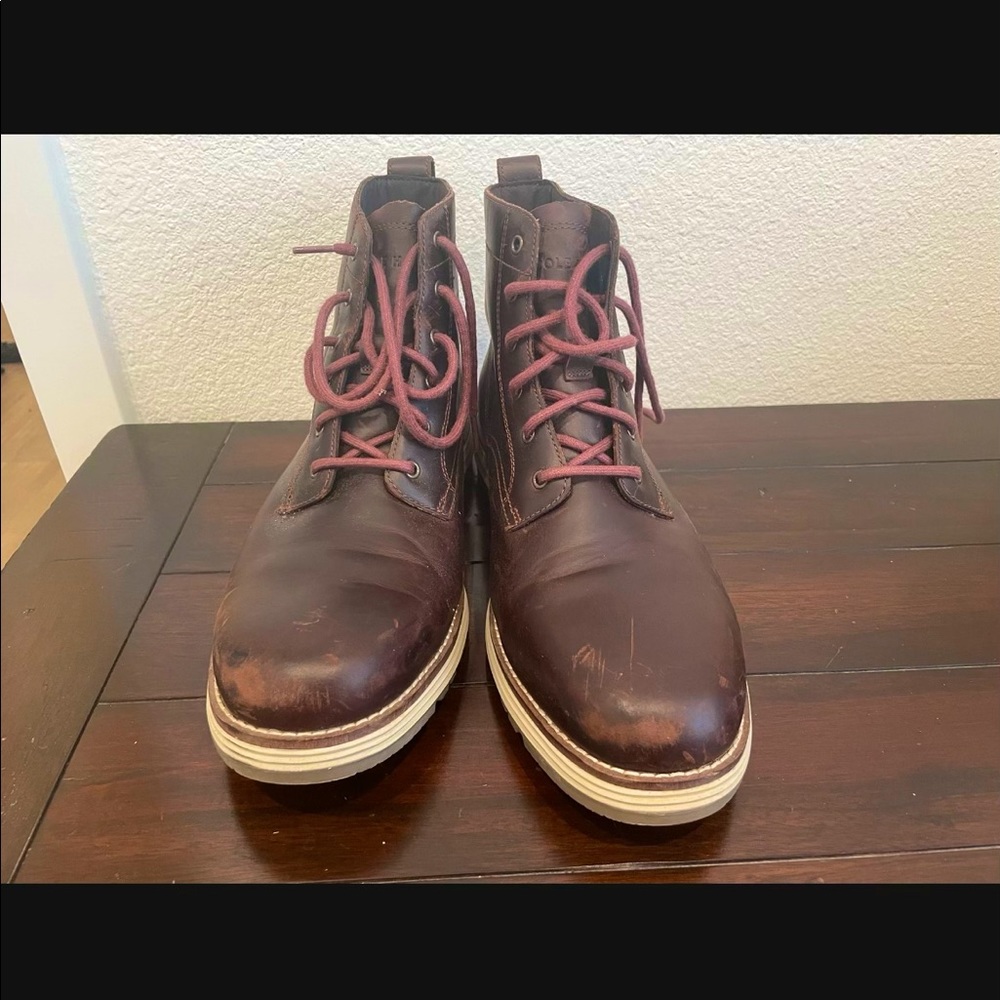 Cole Haan Leather Boots